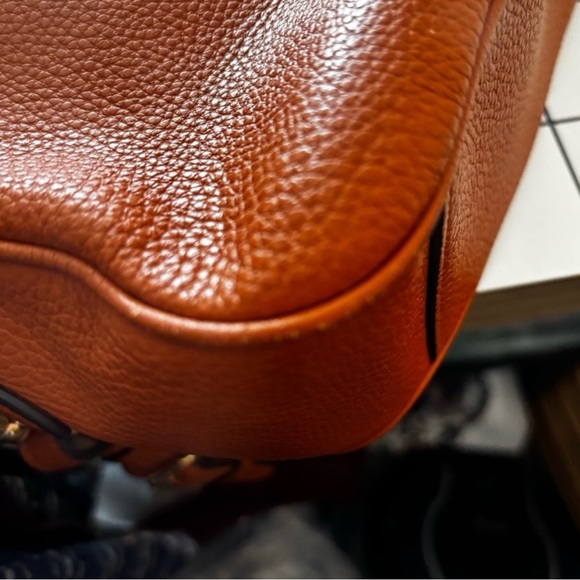 Coach Jes Tan Leather Crossbody Bag - Picture 6 of 6